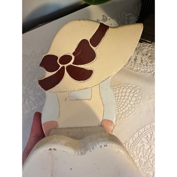 Vintage Rare Handmade Shelf Sitters Boy and Girl figurines - Picture 6 of 7